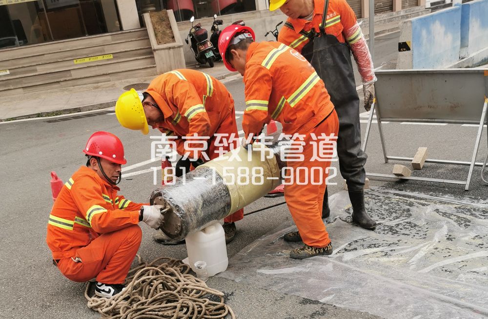 339东江村管道修复